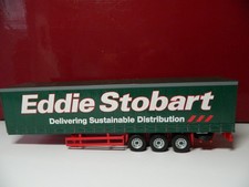1:50 Scale 3 Axle Curtainside Trailer - Eddie Stobart in VGC.