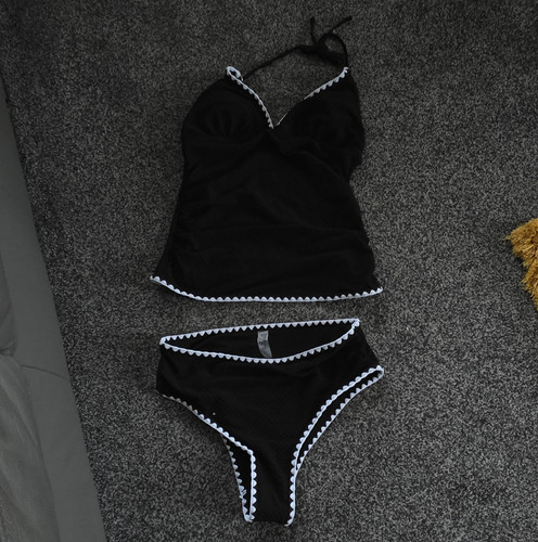 Women black white - black/white, trim