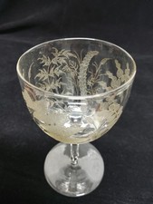 Victorian wine Glass,rare wild