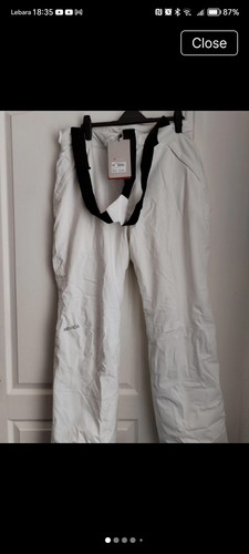 Nevica ski pants - white, size