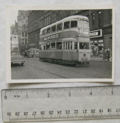 Photo glasgow tram 1195 at - photo,