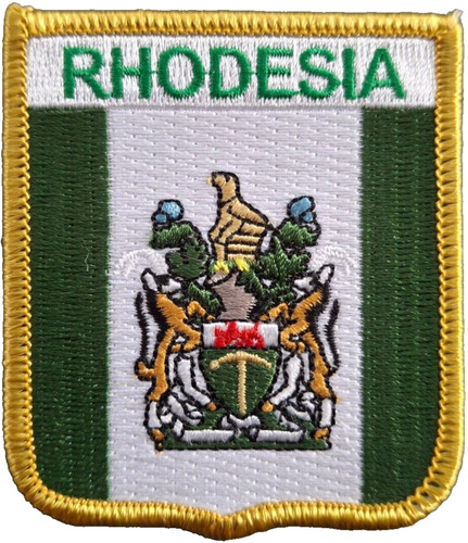 Rhodesia flag embroidered - rhodesia,