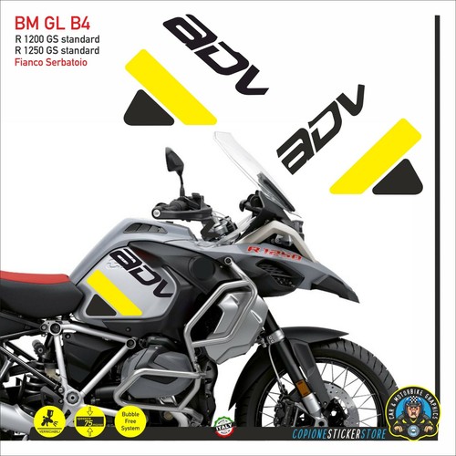 Motorcycle tank stickers bmw - tank,
