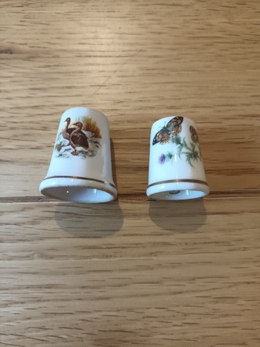China thimbles floral - 2,