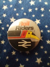 Vintage British Rail Rail Riders Badge (A393)