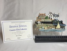Seaside Special Steam Train Jane Hart Country Lines Collection Danbury Mint