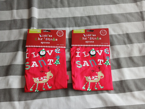 Kids christmas aprons - christmas, 45cm