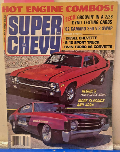 Super chevy july 1982 rare - super,
