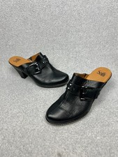 Sofft Leather Upper Heel Clog