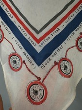 Vintage Scarf Triangle Coffee