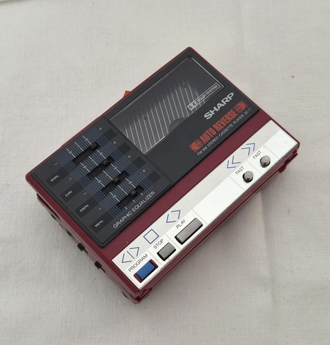 Sharp stereo personal - sharp, jc-7h(r)