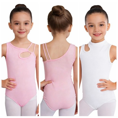 Girls sleeveless gymnastics - sleeveless,