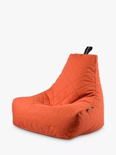 Extreme Lounging Mighty Quilted Orange Indoor/Outdoor Bean Bag [Dirty/Dusty] B+