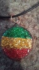 Rasta reggae necklace - reggae,