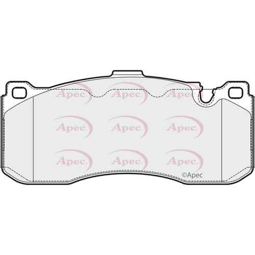 Brake pads set for mini - mini, jcw