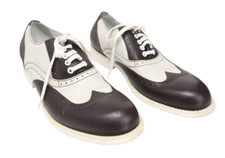 G-STAR Shoes Men's (EU) 44 Brown/White Broguing Spectator Lace Up Formal Oxford