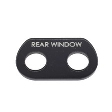 JAGUAR MK2 REAR HEATED WINDOW SWITCH ESCUTCHEON BEZEL C25883