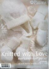 Patons Fairytale DK Knitted With Love Baby First Cosy Knit Kit PINK