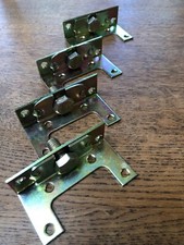 4x Bed Rail Brackets Bed