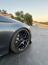 18"x8.5 GLOSS Black AMG Rims