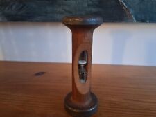 Antique Wooden Cotton Mill Bobbin Egg Timer Treen