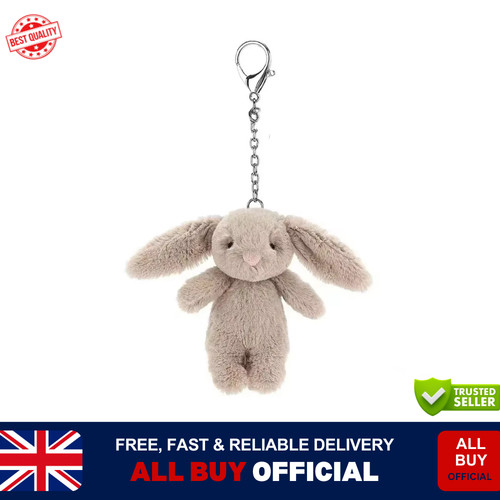 Cute bunny key ring stuffed - bunny,