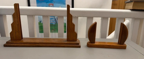 Pair art deco - deco, wooden