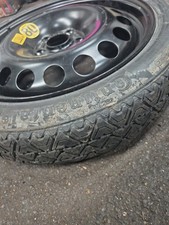 2017 VAUXHALL MERIVA B MK2 SPARE WHEEL WITH CONTINENTAL TYRE 5 STUD 115/70R16