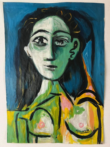 Pablo picasso oil painting - picasso,