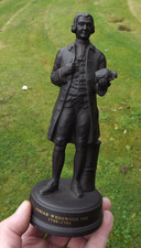 Black Wedgwood figure Josiah