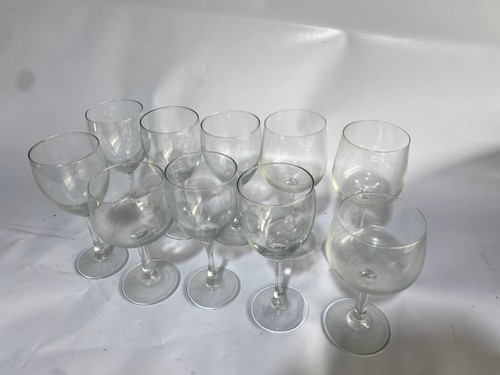 Mixed lot clear - lot, 10