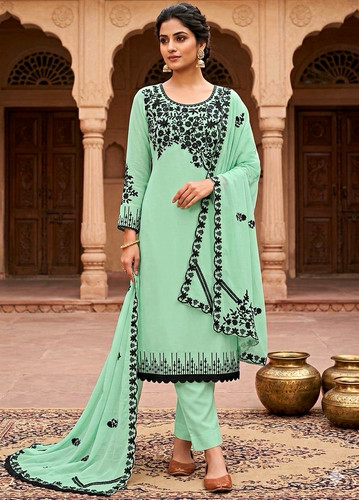 Women green embroidered - women’s,