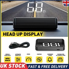 1x Digital HUD GPS Speedometer