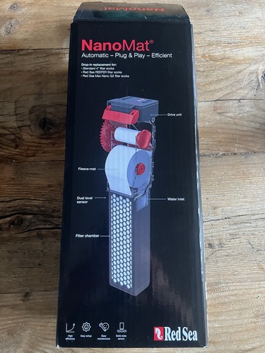 Red sea nanomat roller filter - red,