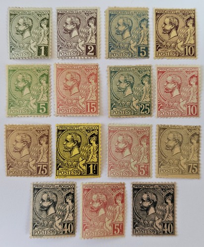 Monaco 1891 1901 rare short - monaco,