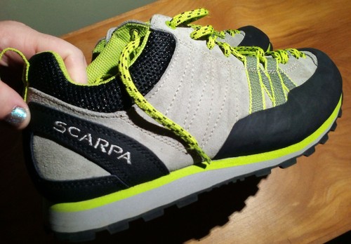 Scarpa crux lime green - scarpa,
