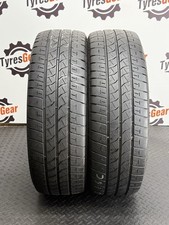 2x 215 65 R16C 106/104T BRIDGESTONE DURAVIS R660 ECO 4-5+mm TESTED FREE FITTING 