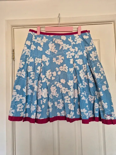 Joules blue floral cotton