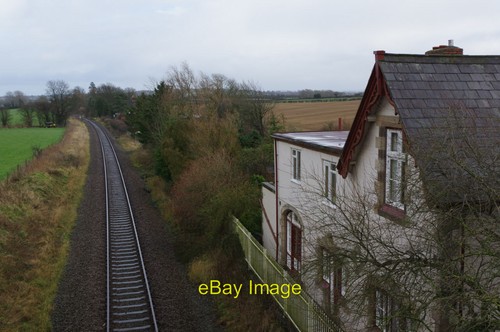 Photo 6x4 railway yockleton - railway, at