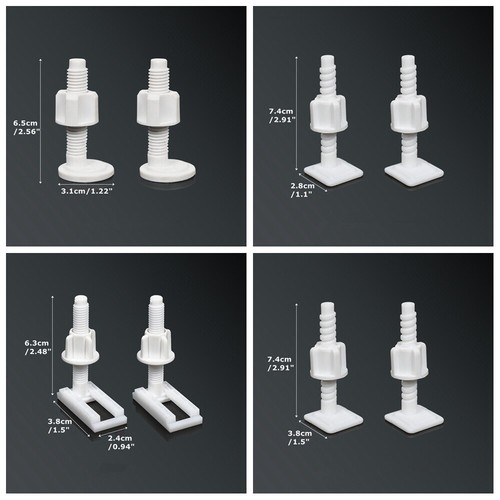 4pcs replacement toilet seat - 4pcs,