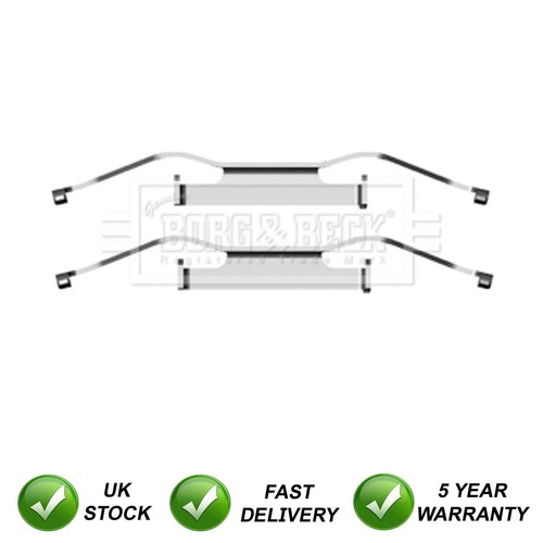 Brake pads fitting kit front - fitting,