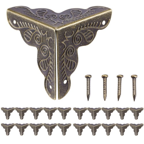 12x antique brass - 12x, flower