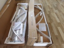 1 or 2 Elegant chrome & glass 900x900mm quadrant shower units, require bases.