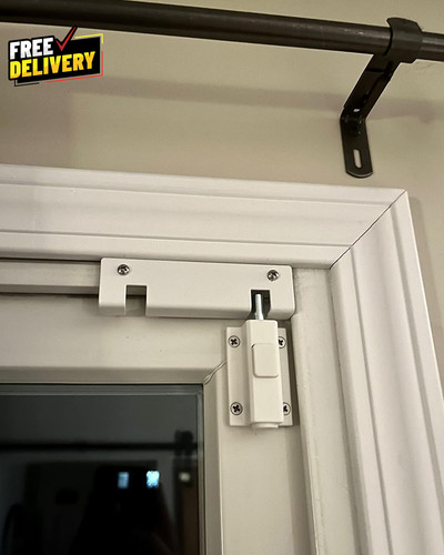 Sliding door security lock - sliding,