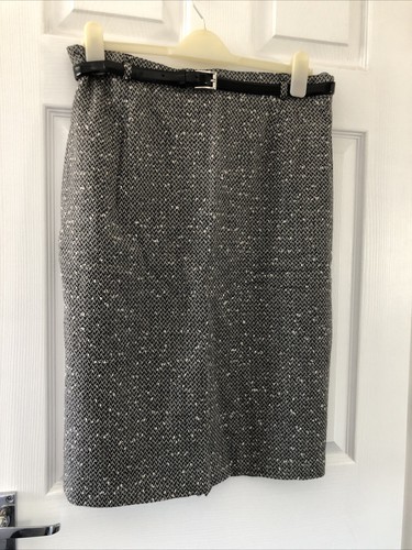 Ladies grey pencil skirt - ladies,