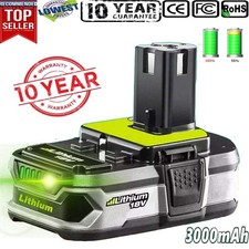 For Ryobi Lithium Battery P108 + Plus RB18L40 RB18L50 P105 18V 3.0Ah Genuine