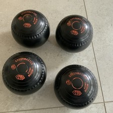 4 X Greenmaster Size 1- Medium Bowls Pre-owned - Good condition