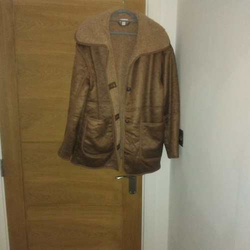 Topshop shearling oversized