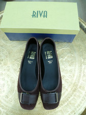 Brown Suede Leather Riva