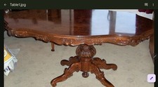 Baroque Style Carved Dining